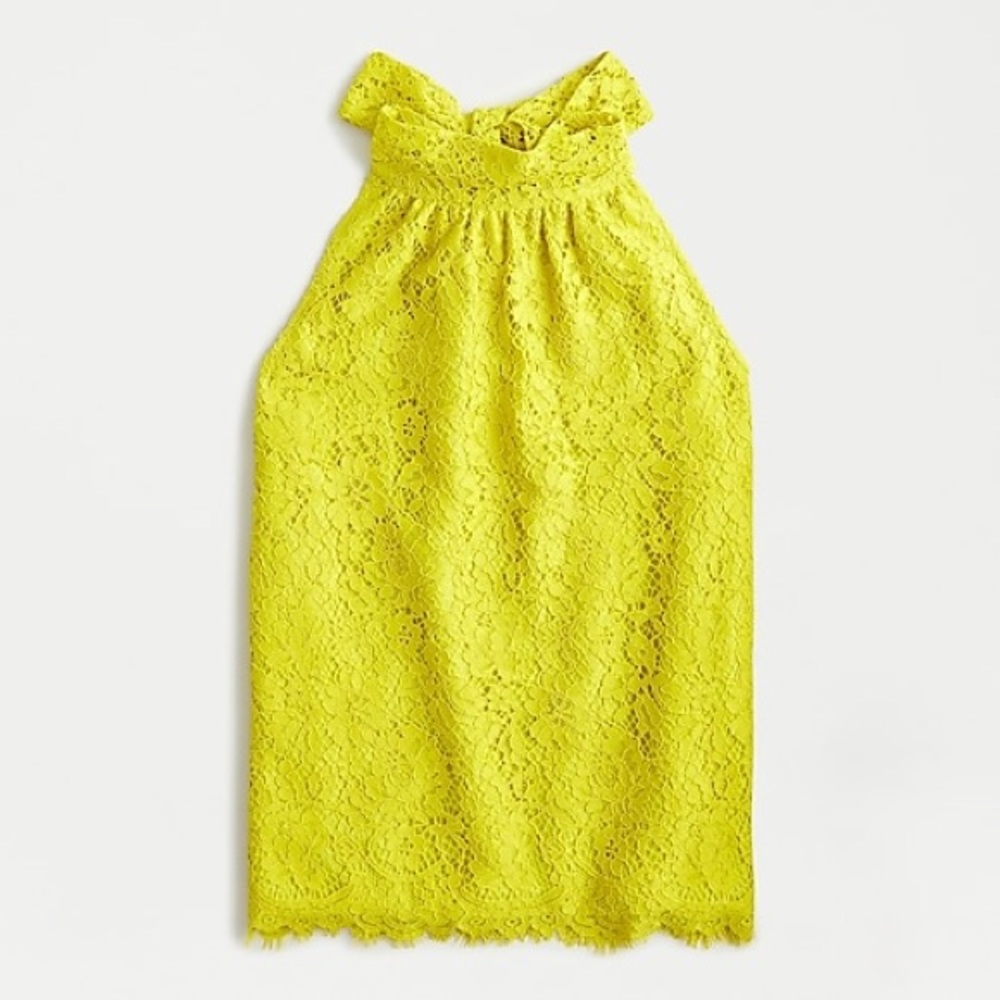 *Brand New* J.Crew Lace Tie Neck Top Size XXS